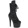 Pleaser - ADORE1045VEL Bottes de plateforme, Pole dance chaussures - Noir Product image